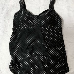 Motherhood Maternity Beach Bump Swim Top, Medium